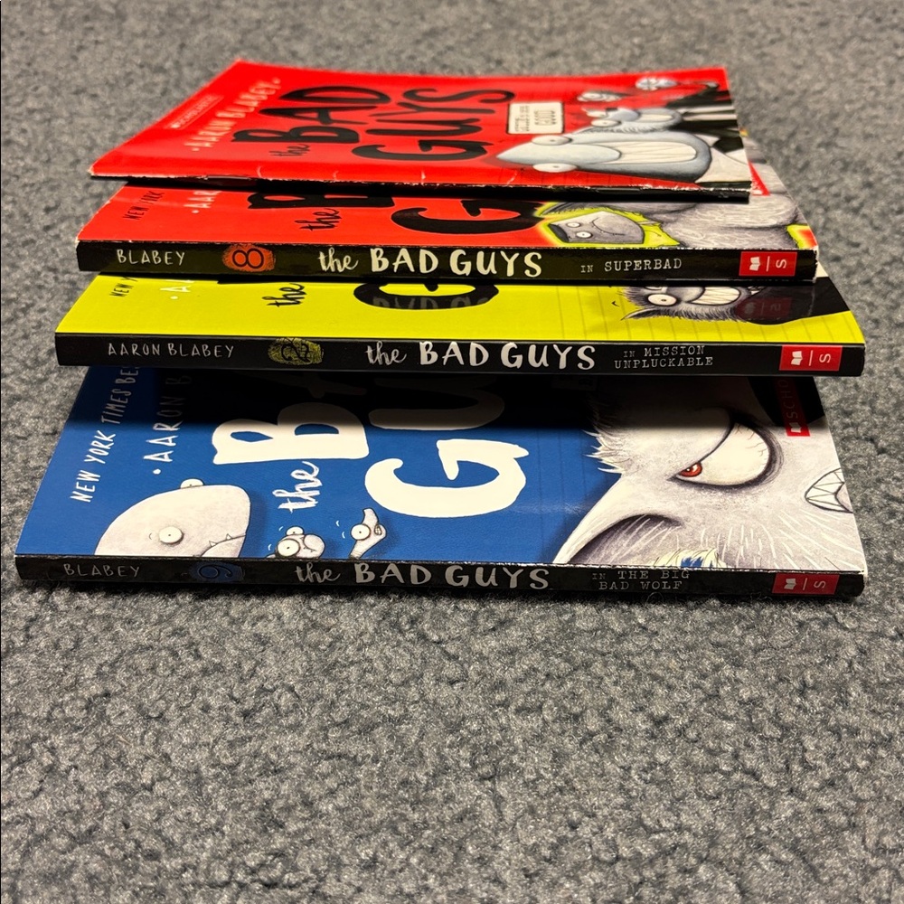 Scholastic The Bad Guys Series (lot of 4 books) - Picture 2 of 2